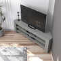 Hanah Home Soporte de TV Corner - Gris